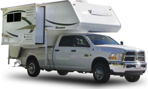 Truck Camper with Dinette-Slide-out