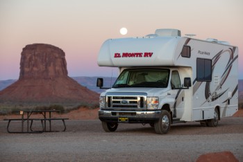 RV monument valley