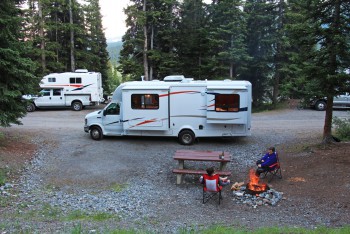 CanaDream op de campground CanaDream op de campground