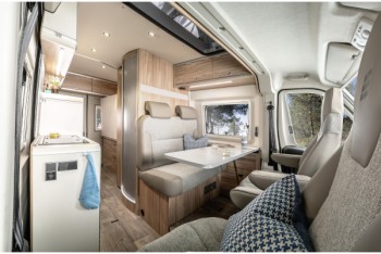 Inside the camper Inside the camper