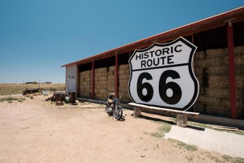 Route 66 sign