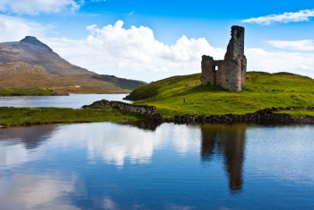 Schotland landscape tower